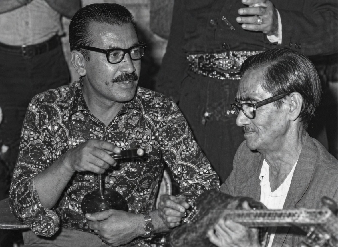 محەممەد ماملێ و مەشەدی مەمەدی تارژەن